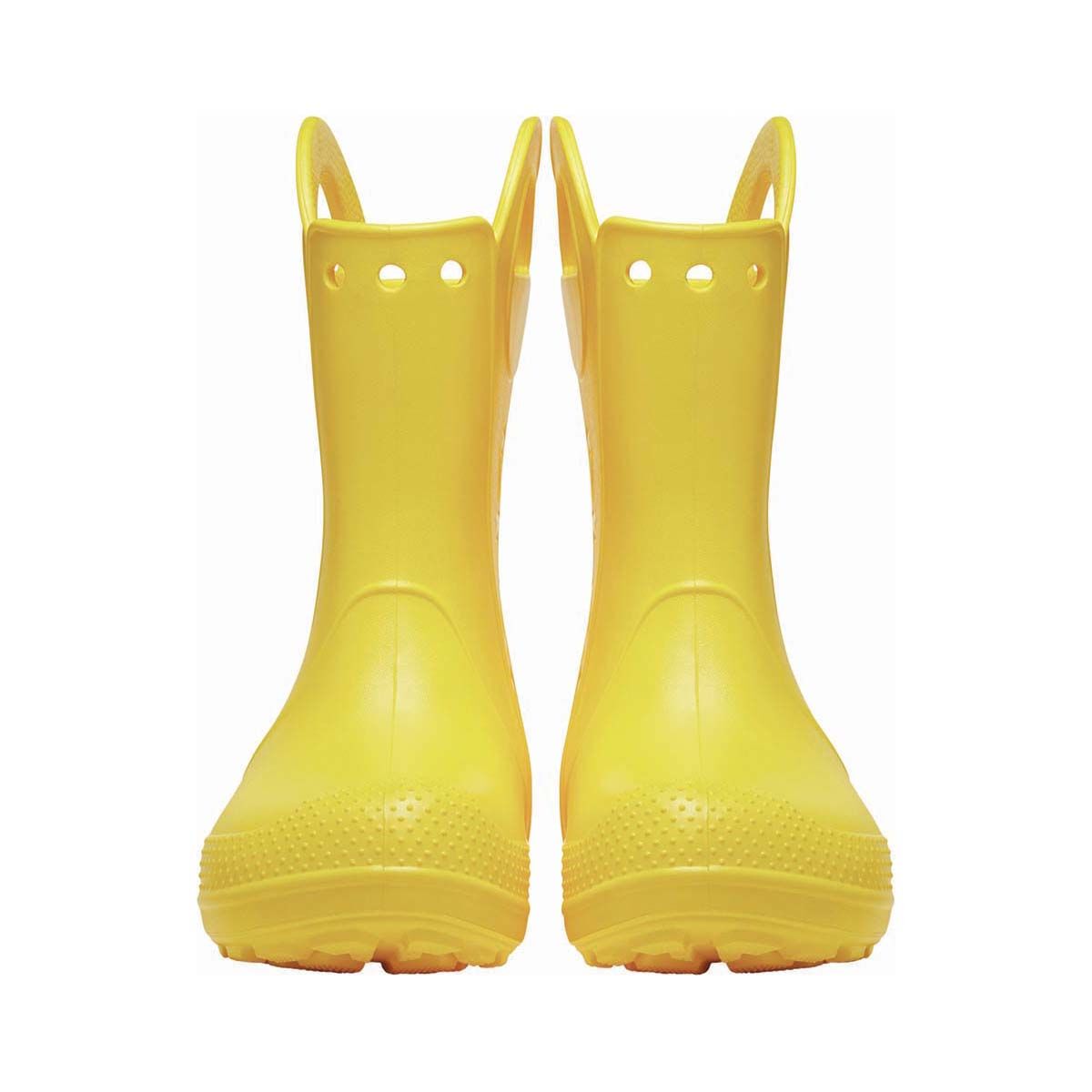 Crocs Kids' Handle It Rainboots, Yellow, bcf_hi-res