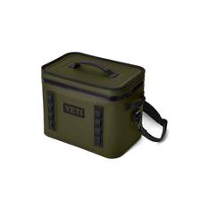 YETI® Hopper Flip® 18 Soft Cooler Olive, Olive, bcf_hi-res