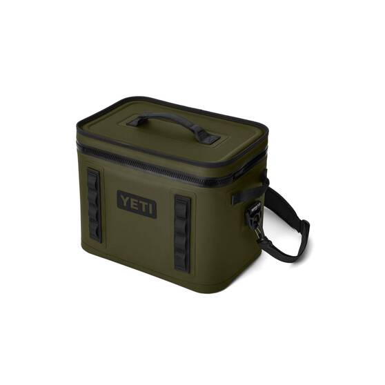 YETI® Hopper Flip® 18 Soft Cooler Olive, Olive, bcf_hi-res