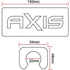 Waterline Outboard Motor Support 150mm, , bcf_hi-res
