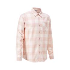 OUTRAK Unisex Flannel Shirt Pink XS, Pink, bcf_hi-res