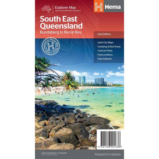 Hema Map Southeast Queensland Map, , bcf_hi-res