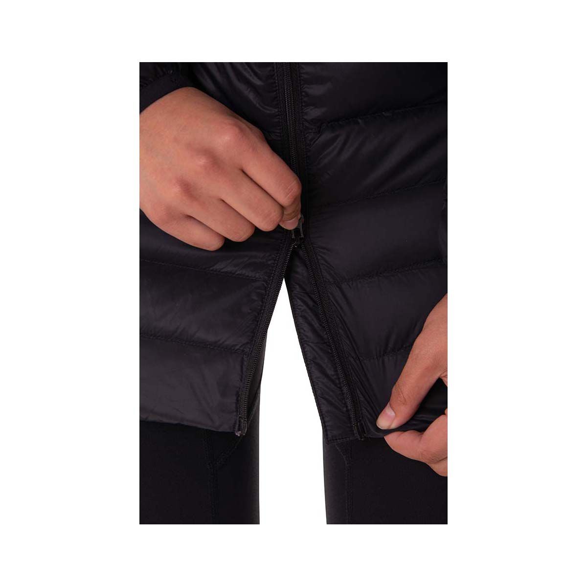 Macpac Women's Uber Light Long Jacket Black 8, Black, bcf_hi-res