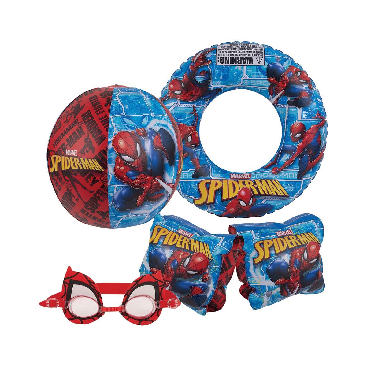 Spiderman Swim Set 5 Piece Combo, , bcf_hi-res