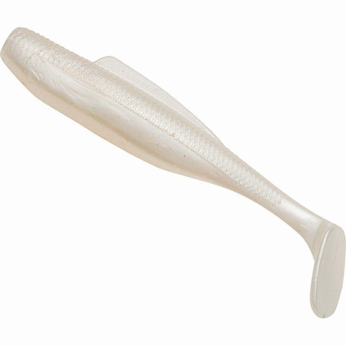 ZMan DieZel MinnowZ Soft Plastic Lure 5in 4 Pack Pearl Shad, Pearl Shad, bcf_hi-res