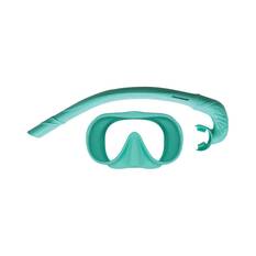 Mirage Sunsets Mask and Snorkel Combo Aqua, Aqua, bcf_hi-res