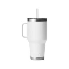 YETI® Rambler® Straw Mug 35 oz (1 L) White, White, bcf_hi-res