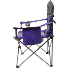 NRL Melbourne Storm Camp Chair 130kg, , bcf_hi-res