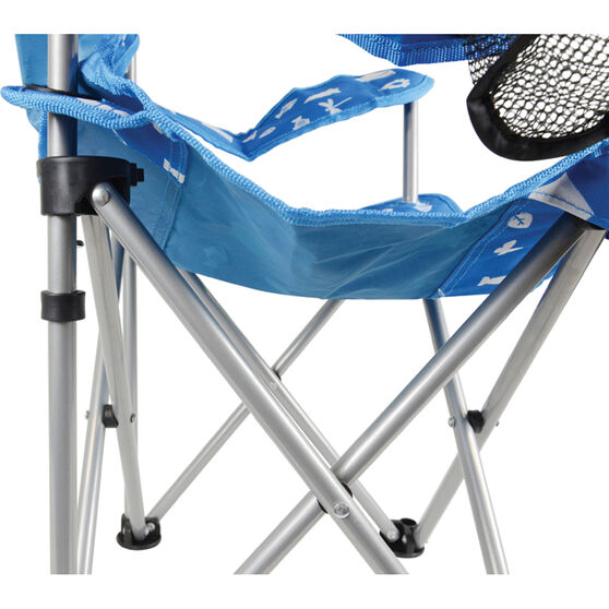 Wanderer Kids' Camping Fun Camp Chair Blue BCF