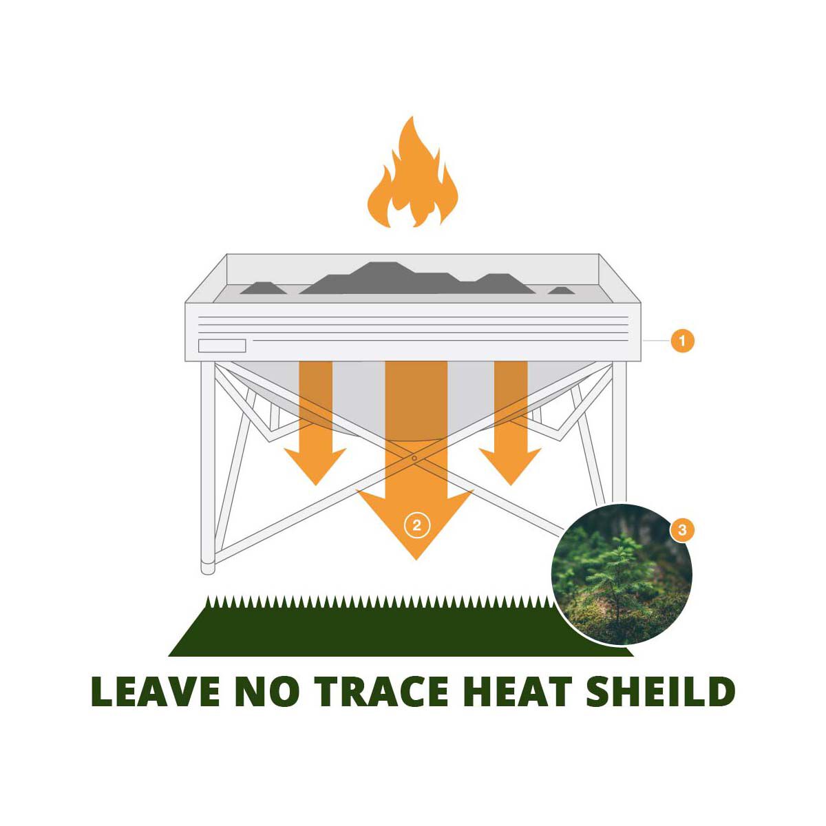 Fireside Portable Popup Fire Pit BCF