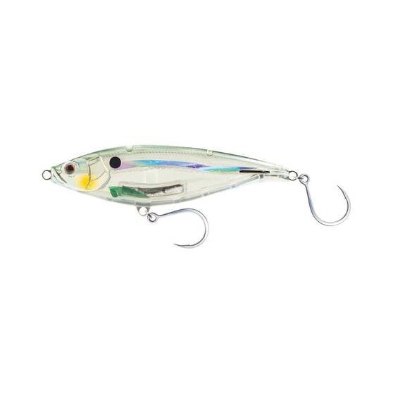 Nomad Madscad Sinking Stickbait Lure 150mm Holo Ghost Shad, Holo Ghost Shad, bcf_hi-res
