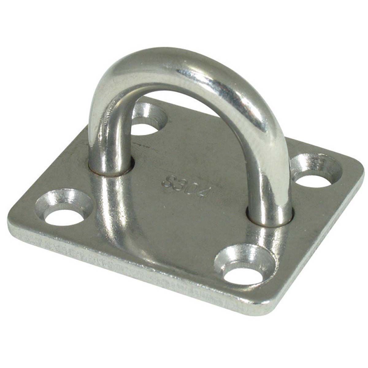 Bowline Pad Eye Rectangle 40x50mm, , bcf_hi-res