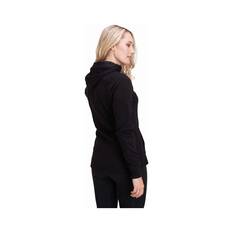 Macpac Women's Craigieburn 280 Merino Blend Hoodie Black 8, Black, bcf_hi-res