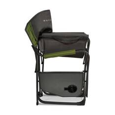 Wanderer Lightweight Directors Chair with Side Table 135kg, , bcf_hi-res