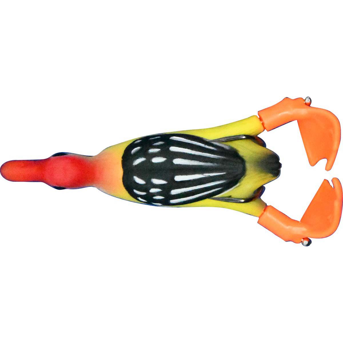 Akame Dukz Soft Surface Lure 10cm Yellow, Yellow, bcf_hi-res