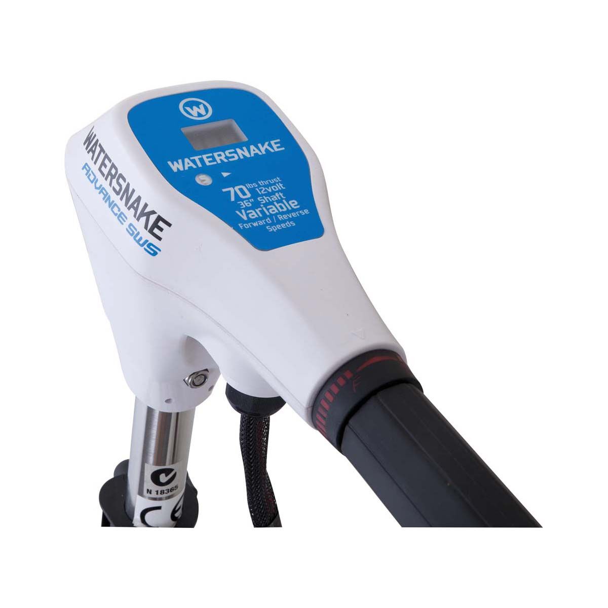 Watersnake Advance Transom Mount Electric Motor 70lb 36&rdquo;, , bcf_hi-res