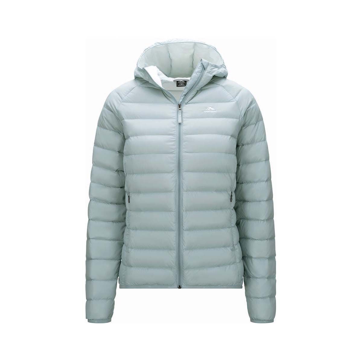 Macpac Women's Uber Light Hooded Down Puffer Jacket V2 Grey Mist 8, Grey Mist, bcf_hi-res