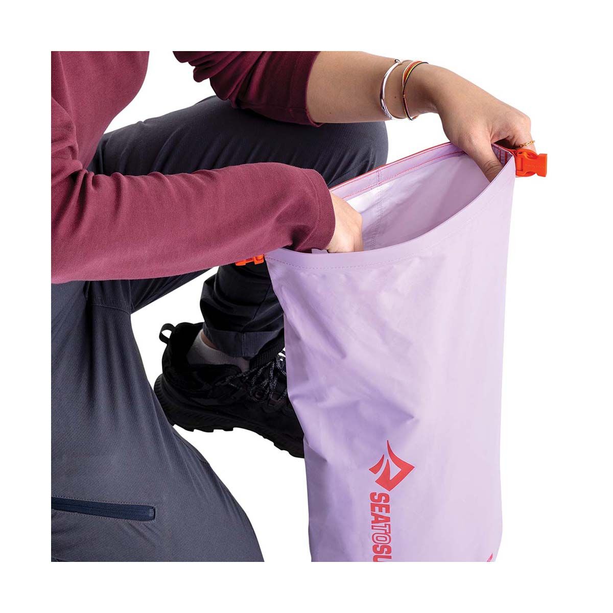 Sea to Summit Lightweight Dry Bag 13L Purple, Purple, bcf_hi-res