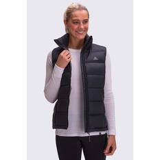 Macpac Women's Halo Down Puffer Vest V2, Black, bcf_hi-res
