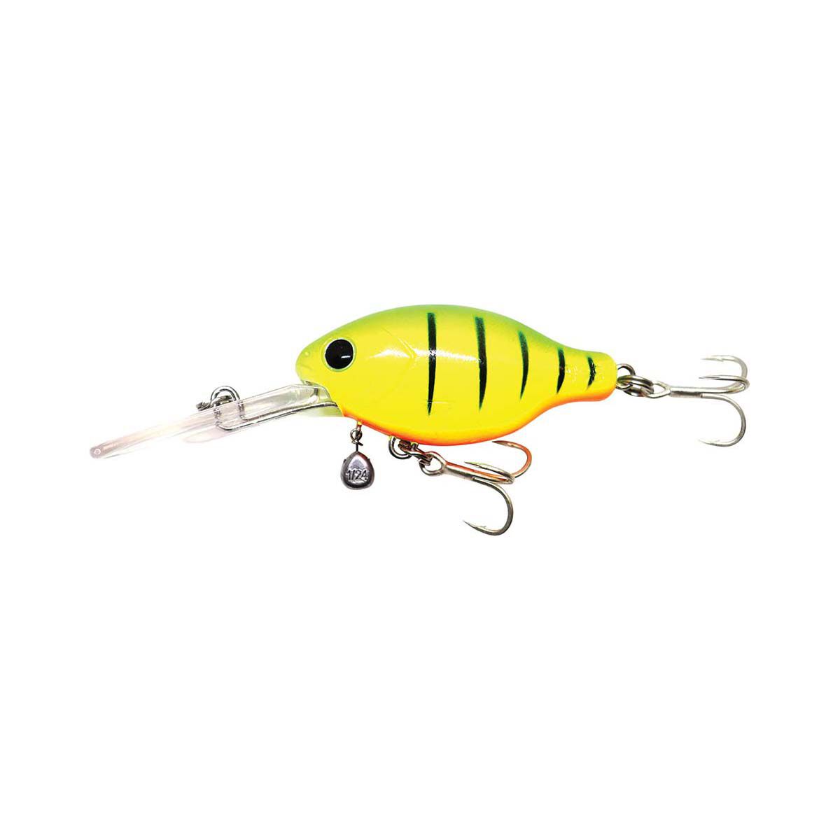 Barambah Deton8or Hard Body Lure 58mm Lime Tiger, Lime Tiger, bcf_hi-res