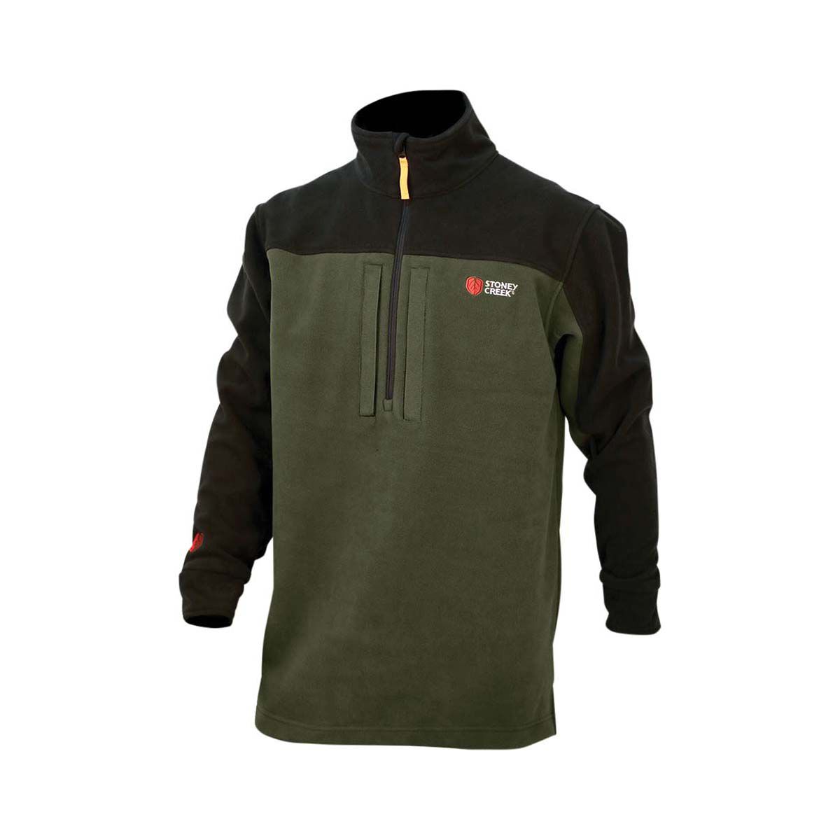 Stoney Creek Men s M2 Windproof Twin Zip Jumper Bayleaf Black M BCF