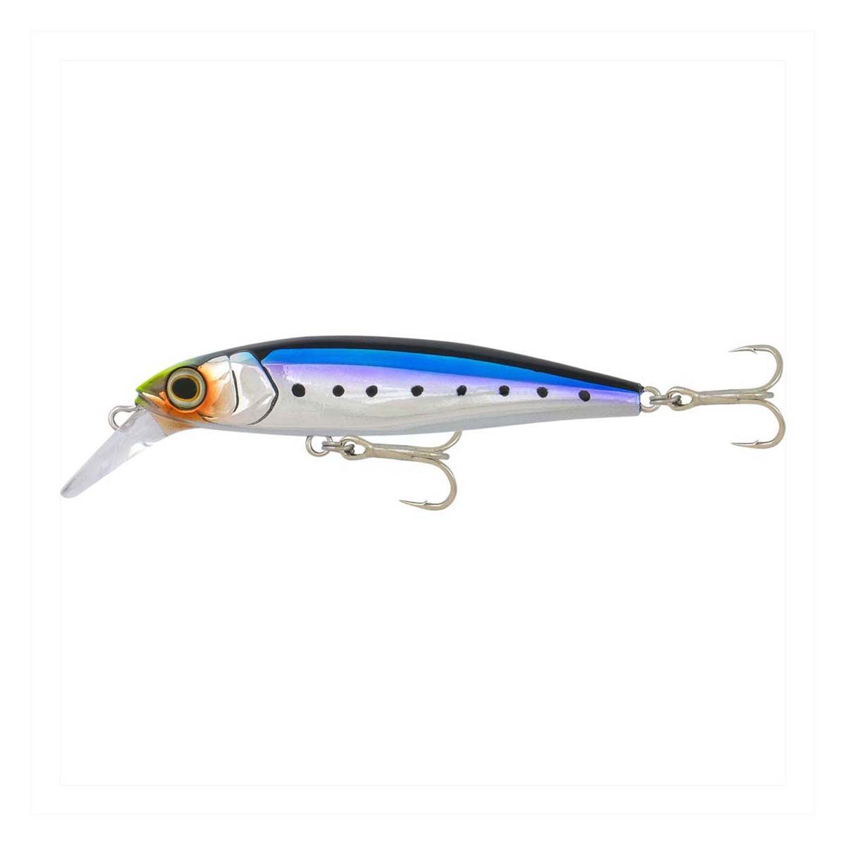 Samaki Pacemaker Cast Minnow Hard Body Lure 90mm Purple Pilchard, Purple Pilchard, bcf_hi-res
