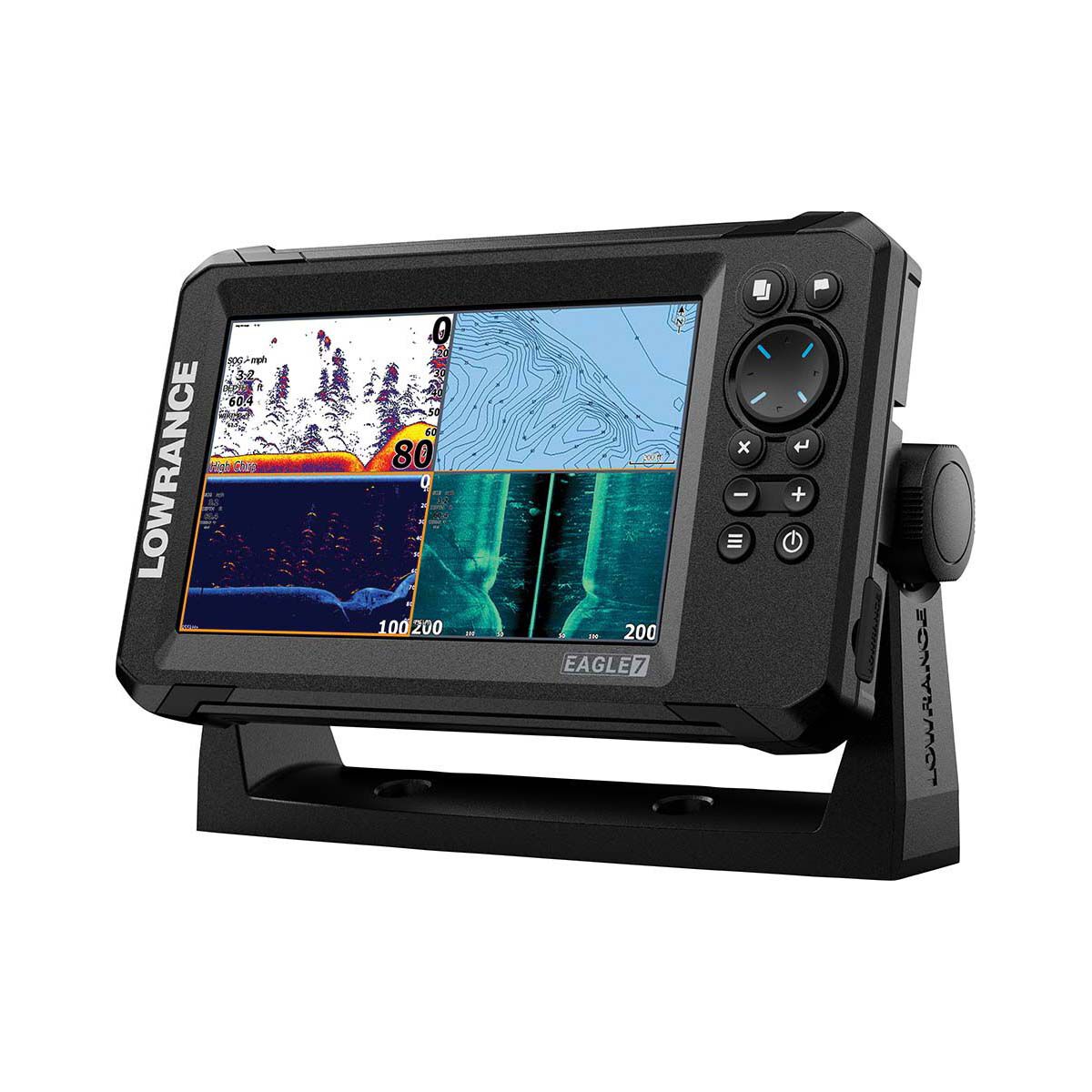 Lowrance Eagle 7 Aus/NZ Fish Finder Combo with Tripleshot Transducer BCF