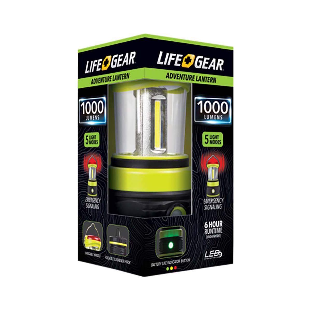 Life Gear Adventure Series 1000 Lumen Lantern BCF