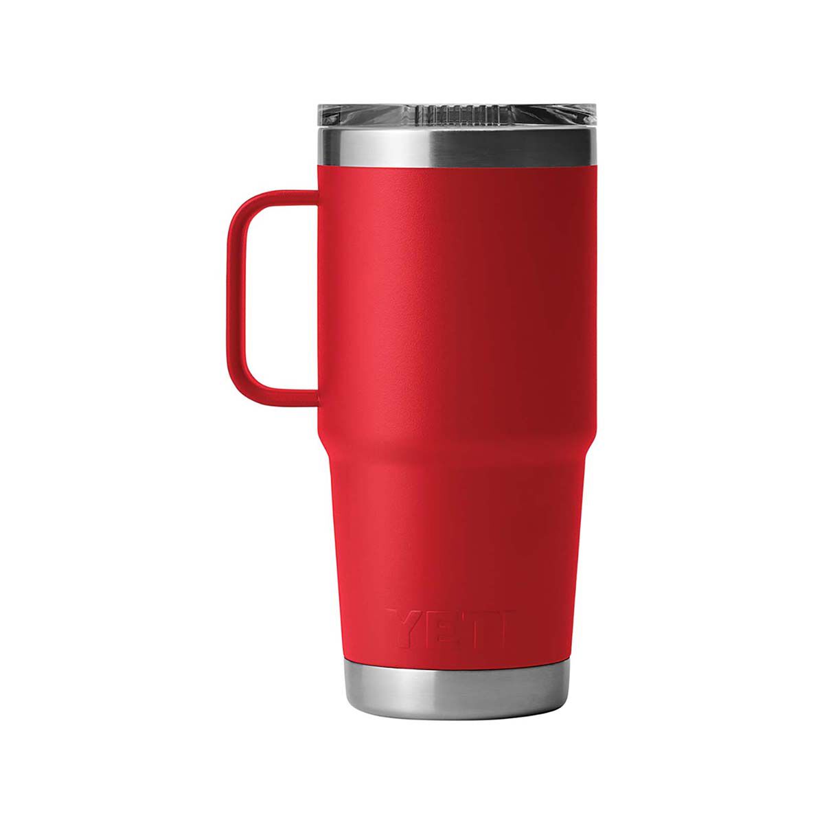 YETI&reg; Rambler&reg; Travel Mug 20 oz (591ml) with Stronghold&trade; Lid Rescue Red, Rescue Red, bcf_hi-res