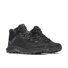 Merrell Men’s Maipo Speed Strike Mid Waterproof Hiking Shoes Black 8, Black, bcf_hi-res