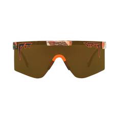Pit Viper The Actualbush Original Polarised Sunglasses 2.0 Wide Gold, Gold, bcf_hi-res