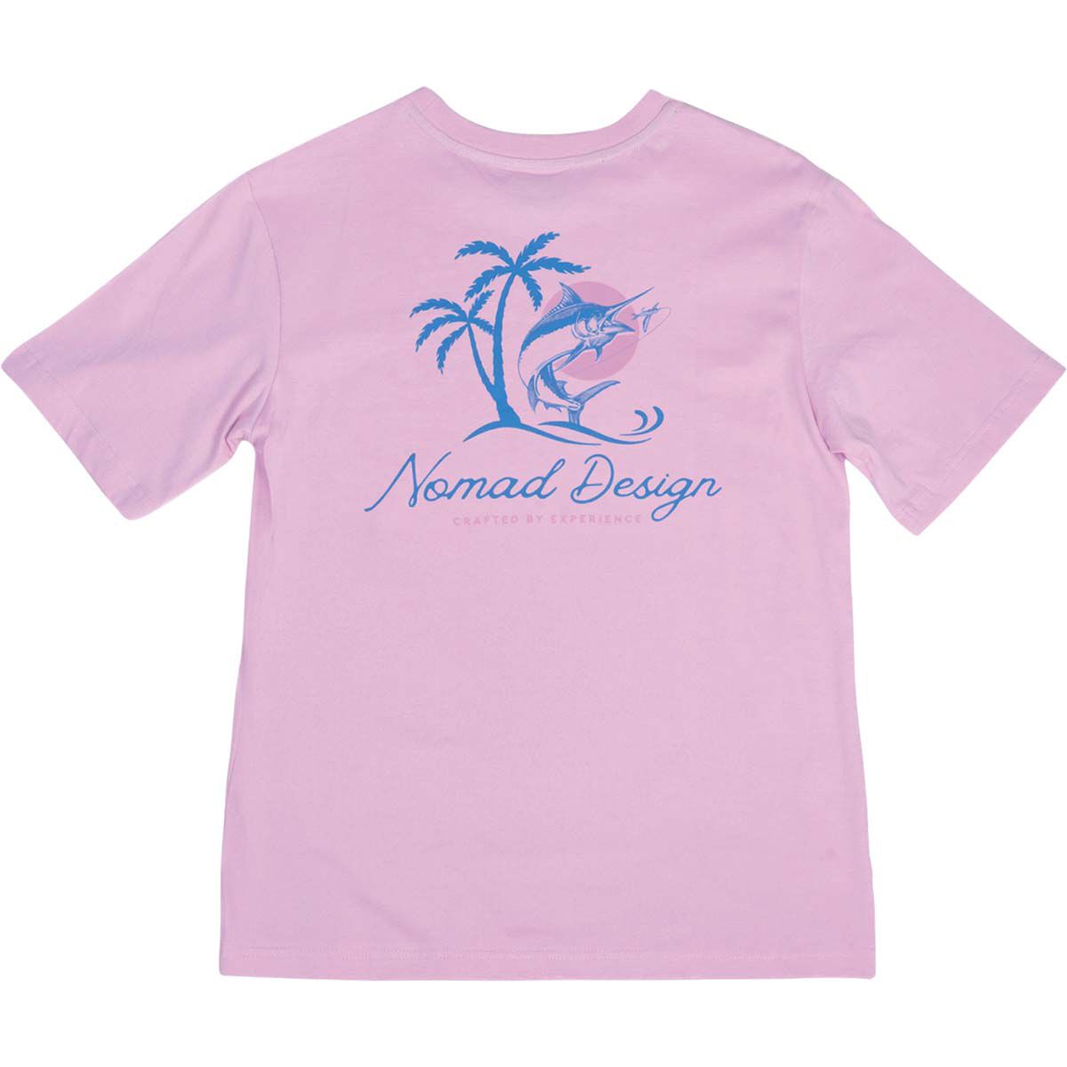 Nomad Women&rsquo;s Marlin Sunset Short Sleeve Tee, Lilac, bcf_hi-res