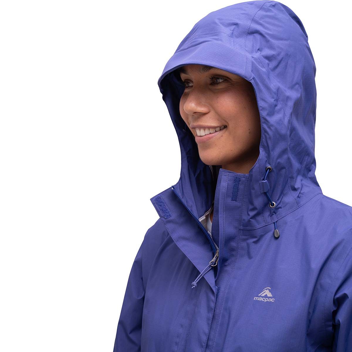 Macpac Women's Zephyr Rain Jacket Royal Cobalt 10 BCF