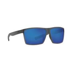 Costa Rincon Men's Sunglasses Grey with Blue Lens, , bcf_hi-res