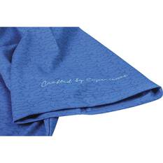 Nomad Men’s Stacked Polo, Marine Blue, bcf_hi-res