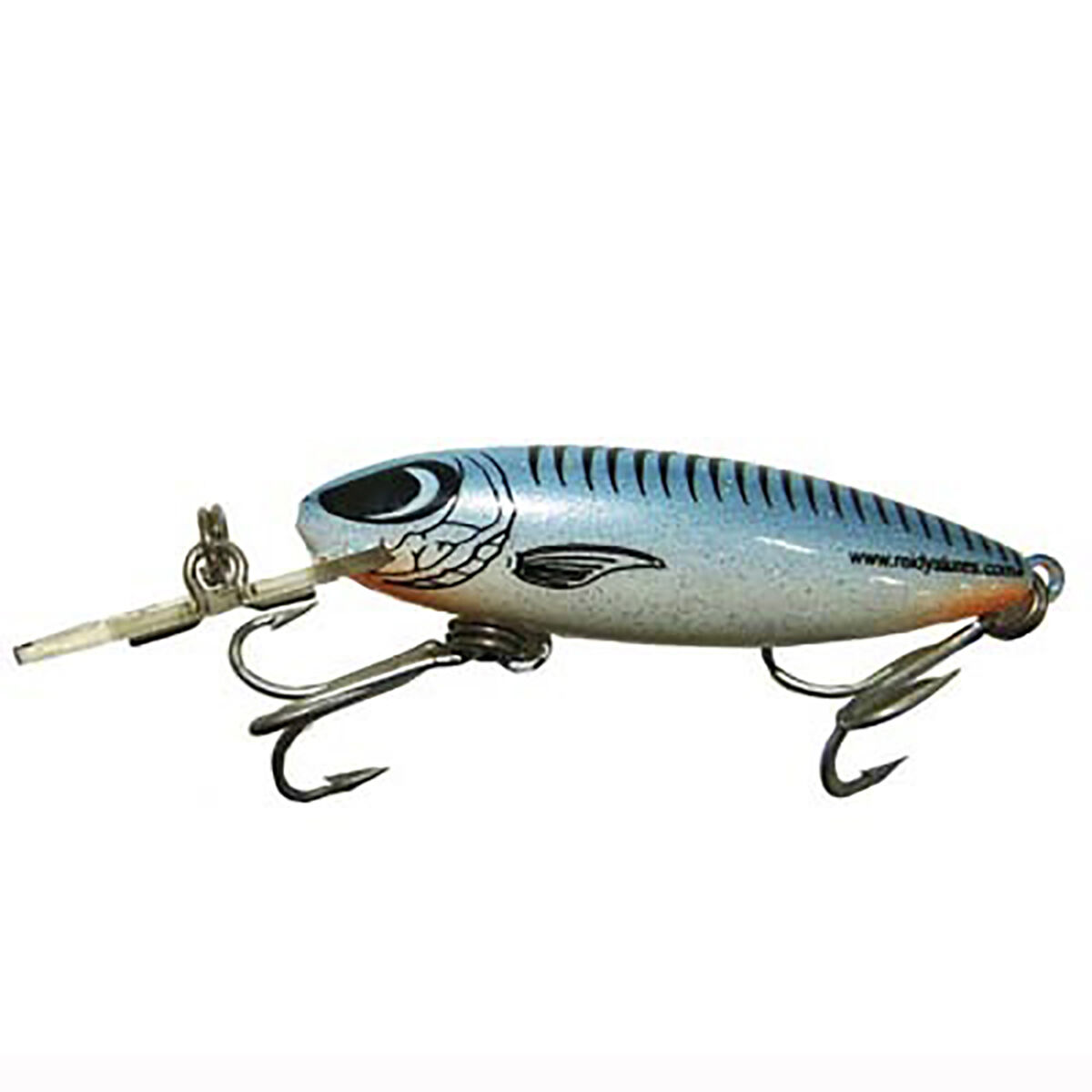 Reidy's Little Lucifer Deep Hard Body Lure 65mm Grey Ghost, Grey Ghost, bcf_hi-res