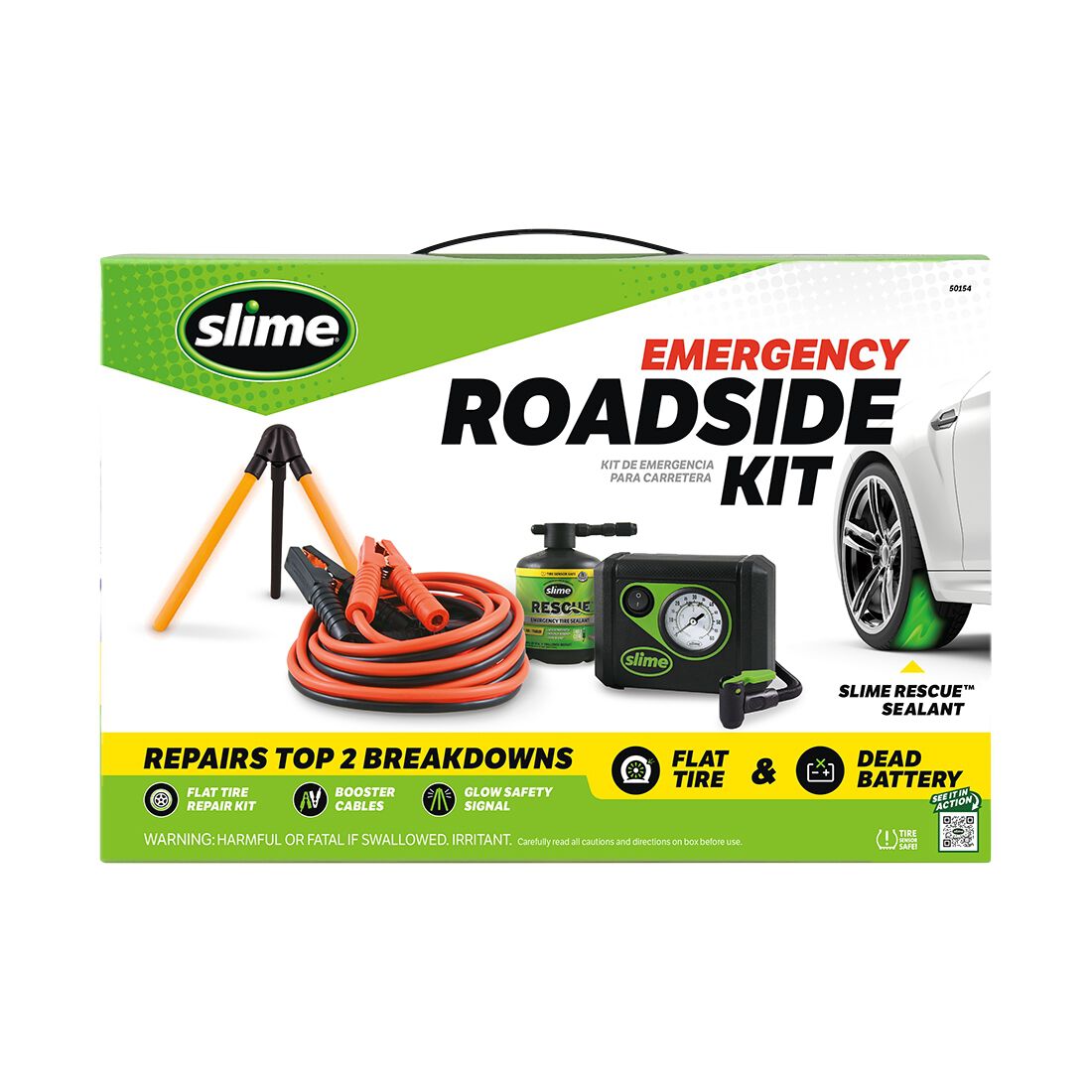 Slime Emergency Roadside Safety Kit, , bcf_hi-res