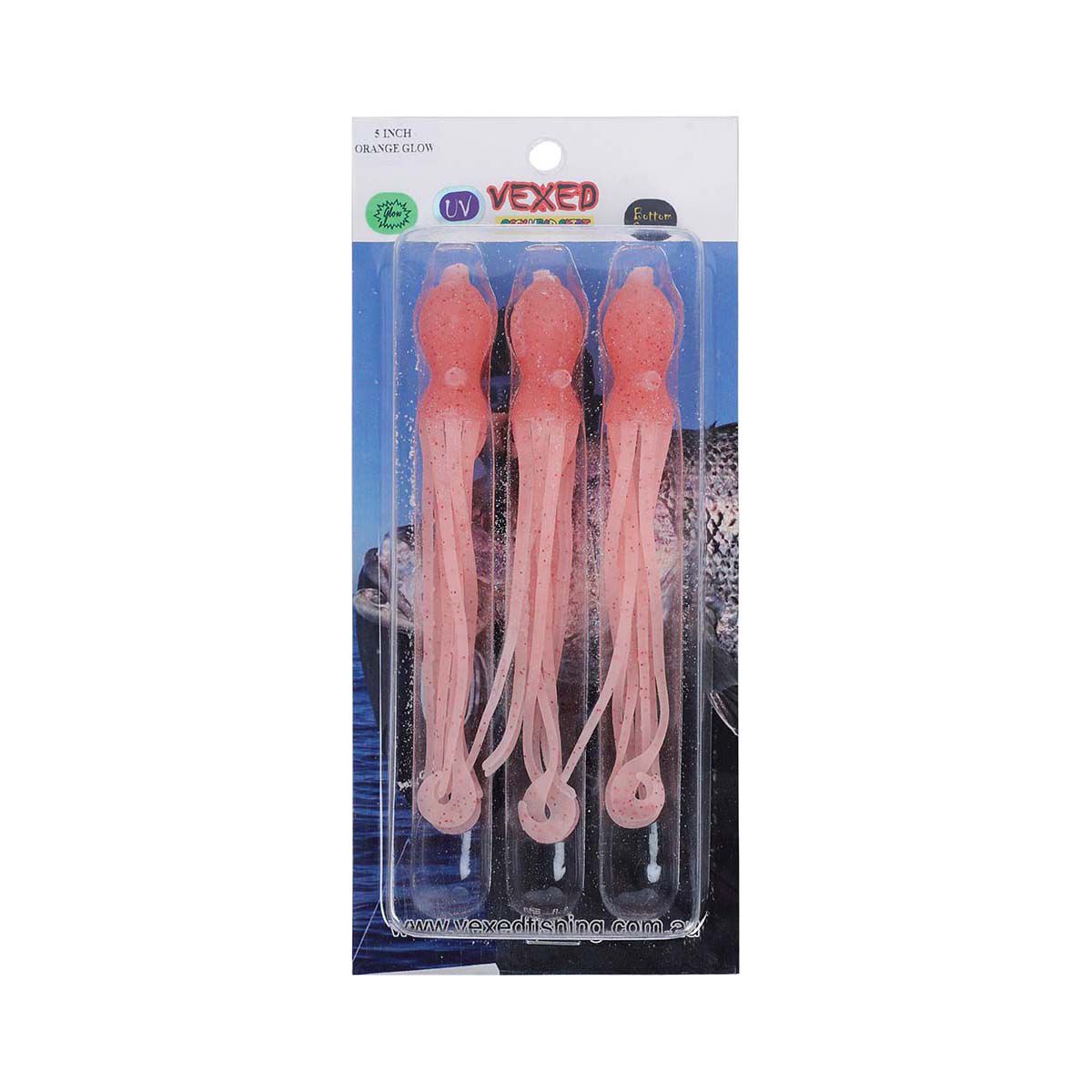 Vexed Occy Head Skirt 3 Pack 8in Orange Glow, Orange Glow, bcf_hi-res