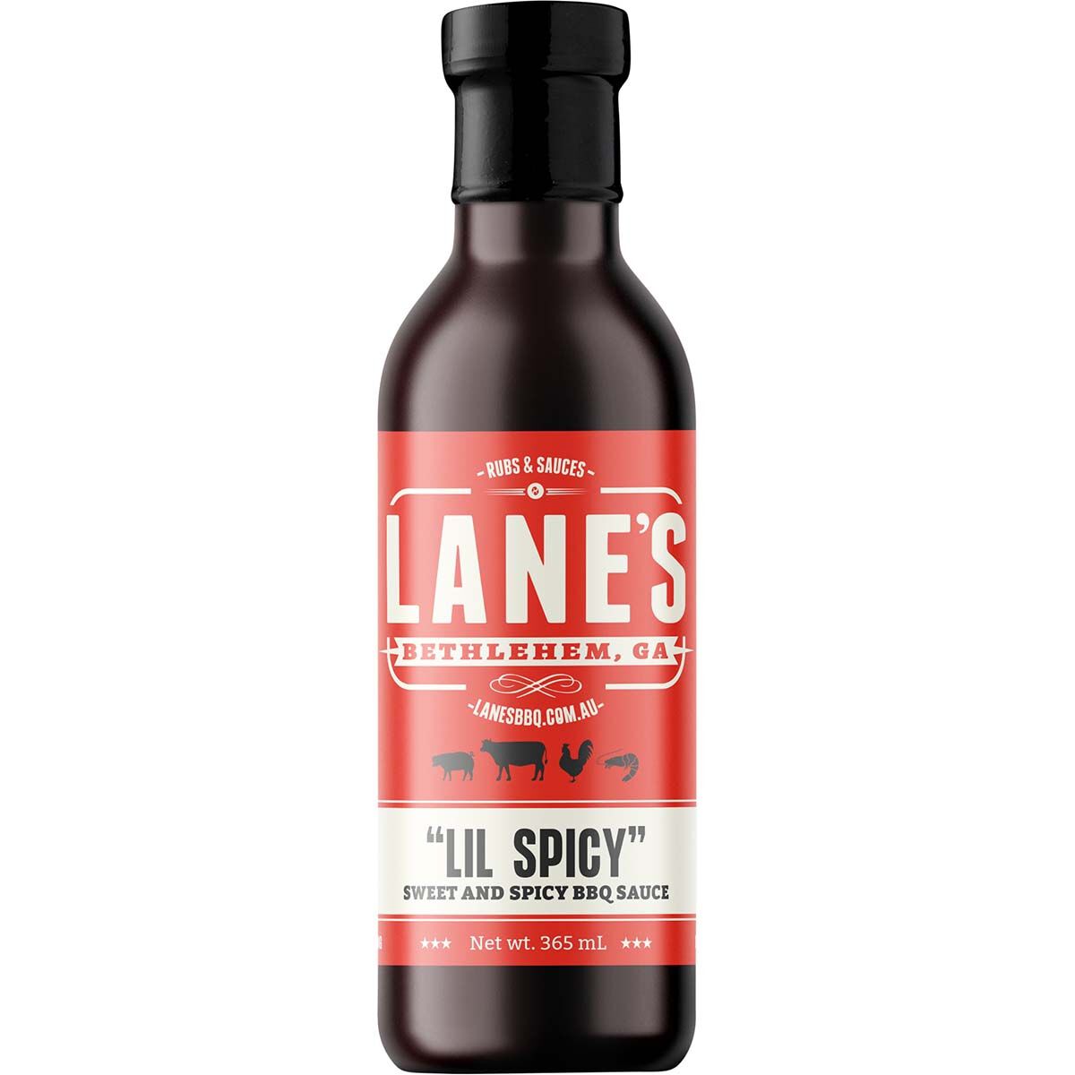Lanes BBQ Lil Spicy BBQ Sauce, , bcf_hi-res