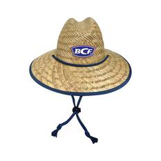 BCF Youth Straw Hat - Fish Print, , bcf_hi-res