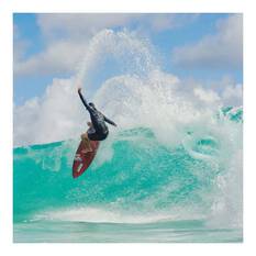 Florence Men's Hooded Long Sleeve Rashie, Black, bcf_hi-res