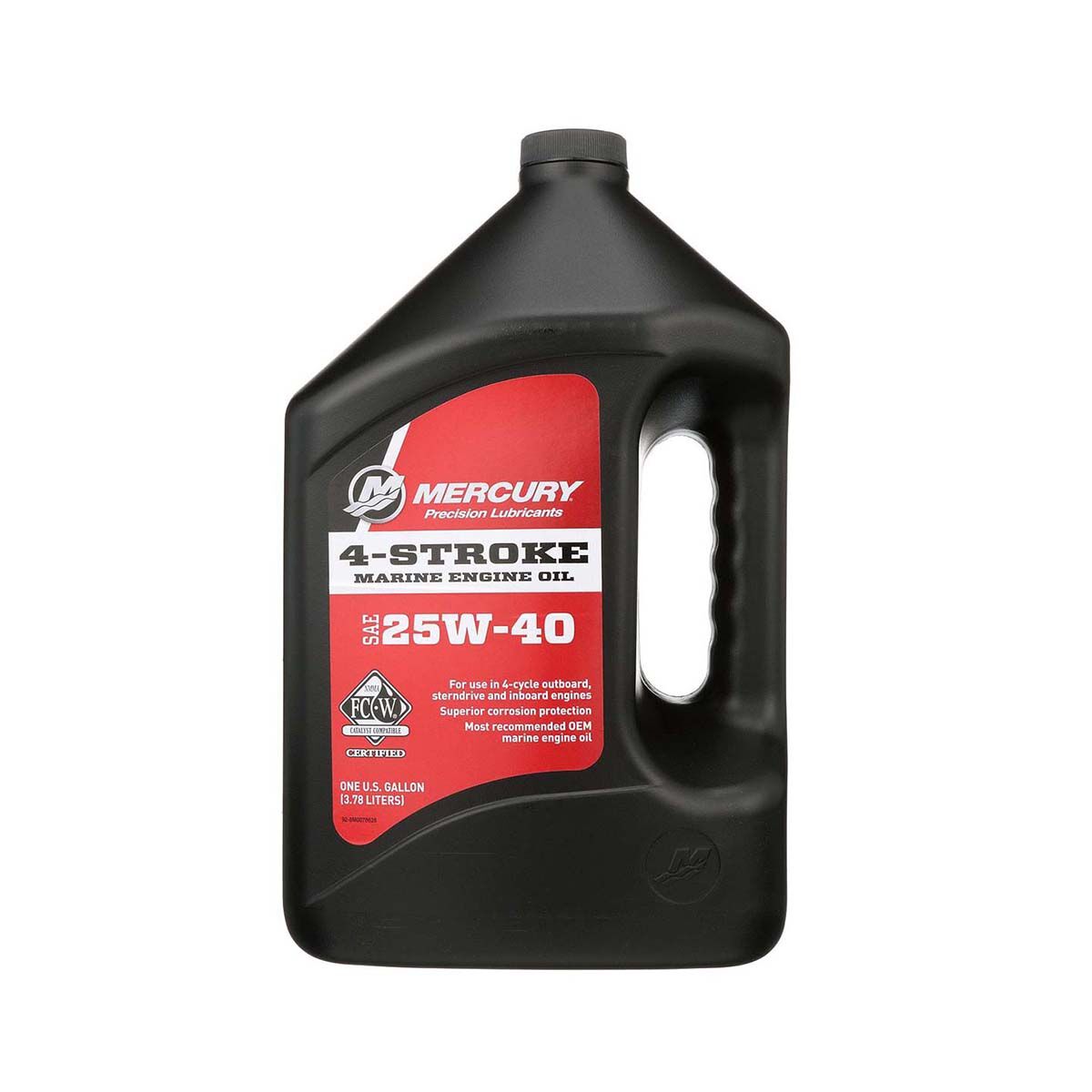 Mercury 25W-40 FourStroke Marine Engine Oil 3.78L, , bcf_hi-res
