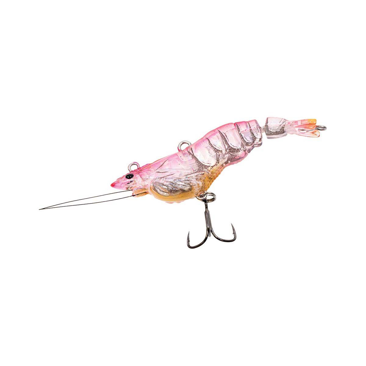 Chasebaits Armour Prawn Hard Body Lure 50mm Pink Devil, Pink Devil, bcf_hi-res