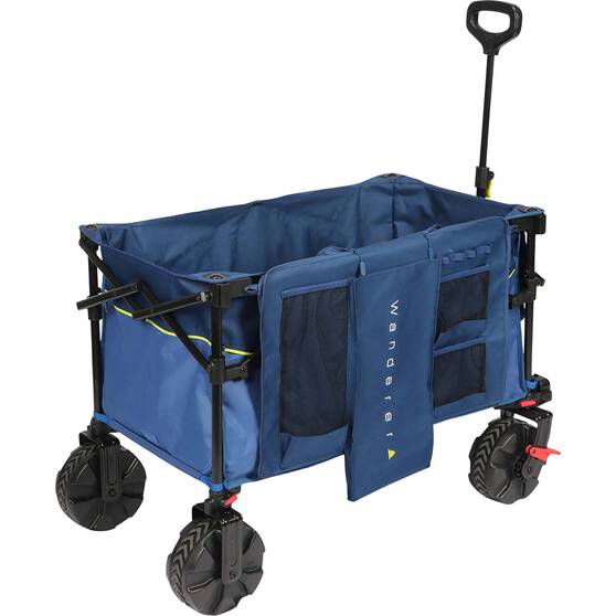 Wanderer Noosa Premium Quad Fold Beach Cart, , bcf_hi-res