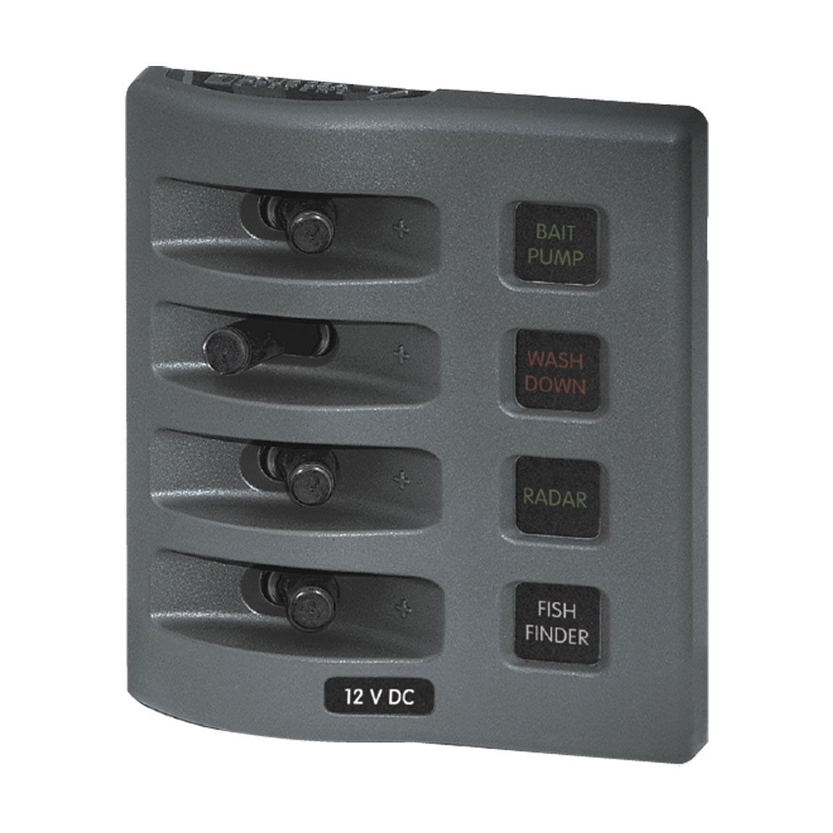 Blue Sea Systems WeatherDeck 6 Switch Panel BCF