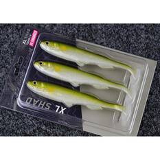 Pro Lure XL Shad Soft Plastic Minnow 150mm Midnight, Midnight, bcf_hi-res