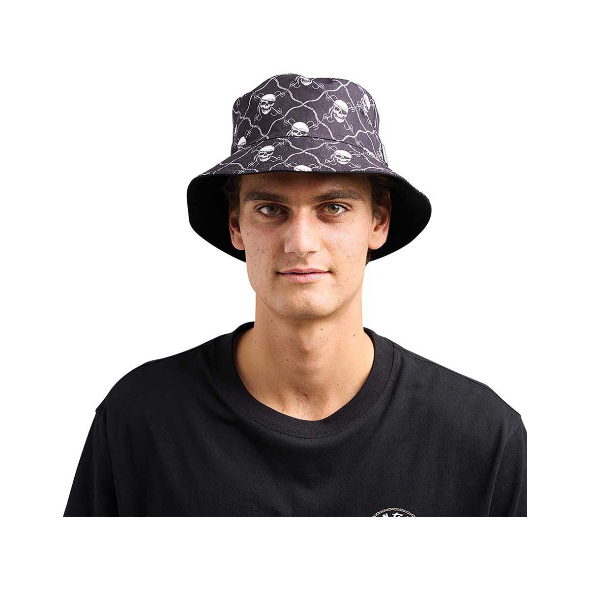 The Mad Hueys Men&rsquo;s Pirate Reversible Bucket Hat, , bcf_hi-res