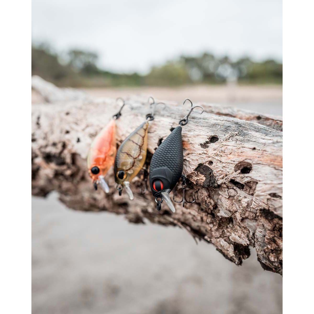 Pro Lure Crank XS Hardbody Lure 36mm Matt Black, Matt Black, bcf_hi-res