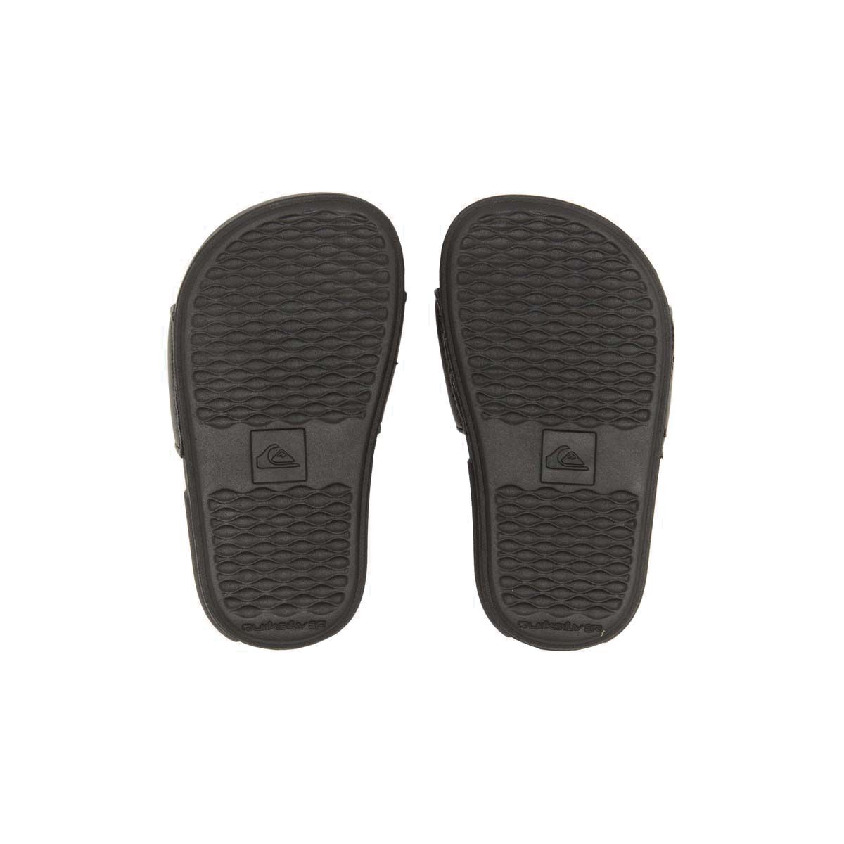 Quiksilver Toddler&rsquo;s Sunset Strapped Slides, Black, bcf_hi-res