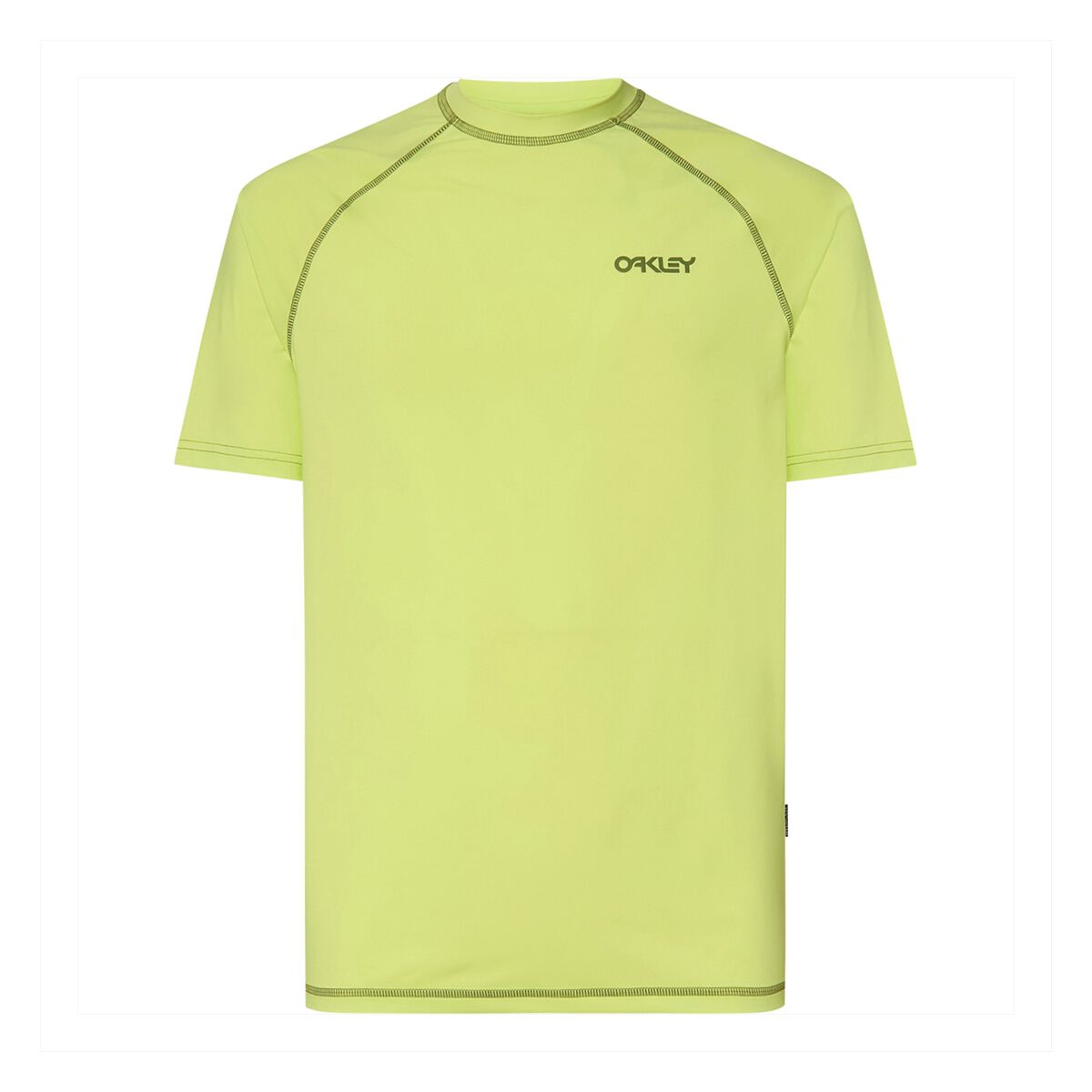 Oakley Men&rsquo;s Fingerprint Rashie, Light Green, bcf_hi-res